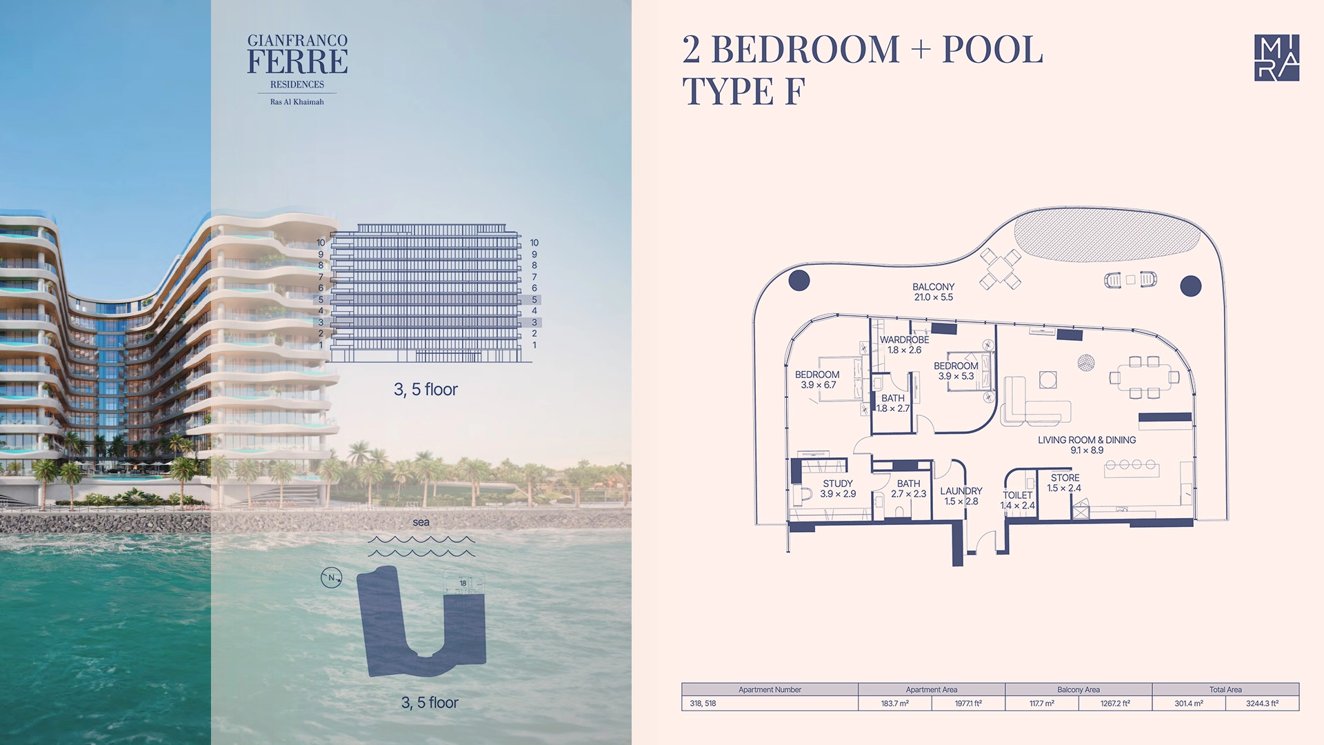 2 BR - Type B
